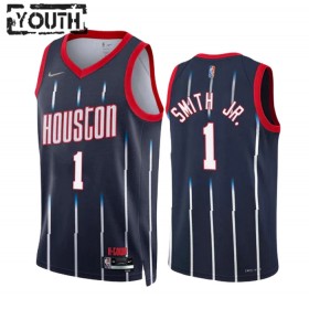 Barn Houston Rockets Tröja Jabari Smith JR 1 Nike 2022-23 City Edition Marin Swingman